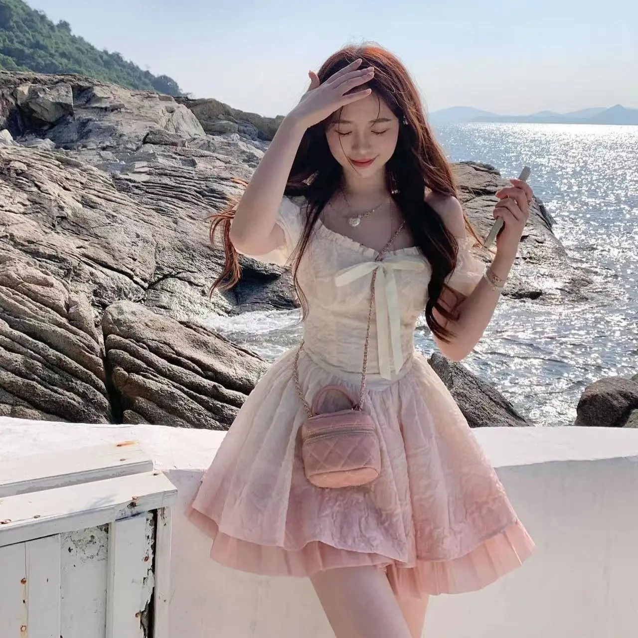 Korea Dress Women Casual Mini Dress Slim Elegant Bow Dress Party Elegant One Piece Dress Summer
Korea Dress Women Casual Mini Dress Slim Elegant Bow Dress Party Elegant One Piece Dress Summer