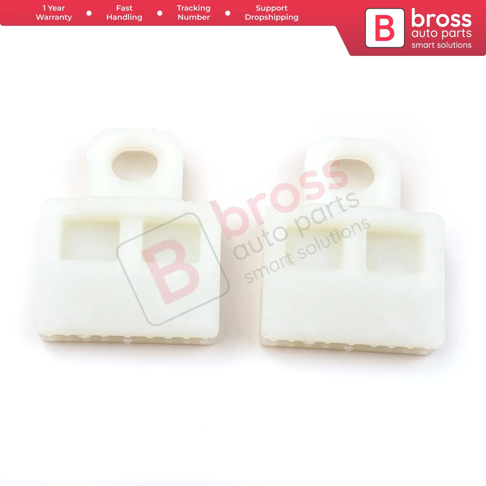 BWR5019 2 Pieces Window Regulator Glass Channel Slider Sash Connector Clips for Corolla Scion XB, PRIUS, highlander, SR5 and MK6
BWR5019 2 Pieces Window Regulator Glass Channel Slider Sash Connector Clips for Corolla Scion XB, PRIUS, highlander, SR5 and MK6