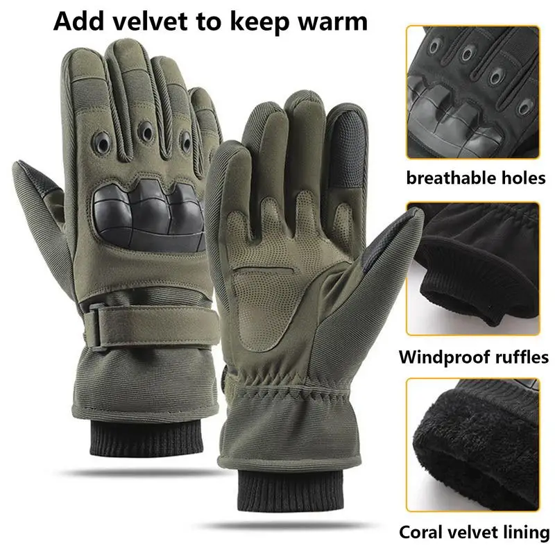 Cycling Gloves For Men durable warm velvet rubber soft protective gloves comfortable breathable winter protection gloves
Cycling Gloves For Men durable warm velvet rubber soft protective gloves comfortable breathable winter protection gloves