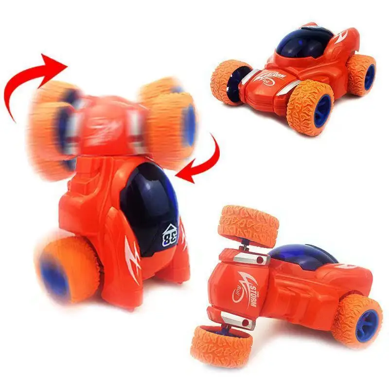 ABS Double-sided Four-wheel Drive Inertial Toy Car Stunt Collision Rotate Twisting Off-road Vehicle Kids Toys Model Car for Boys
ABS Double-sided Four-wheel Drive Inertial Toy Car Stunt Collision Rotate Twisting Off-road Vehicle Kids Toys Model Car for Boys
