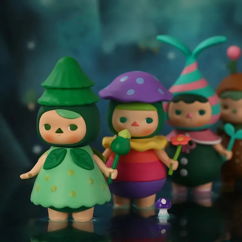 

POP MART Pucky Forest Elf Series Blind Box Toys Guess Bag Mystery Box Mistery Caixa Action Figure Surpresa Cute Model Birthday