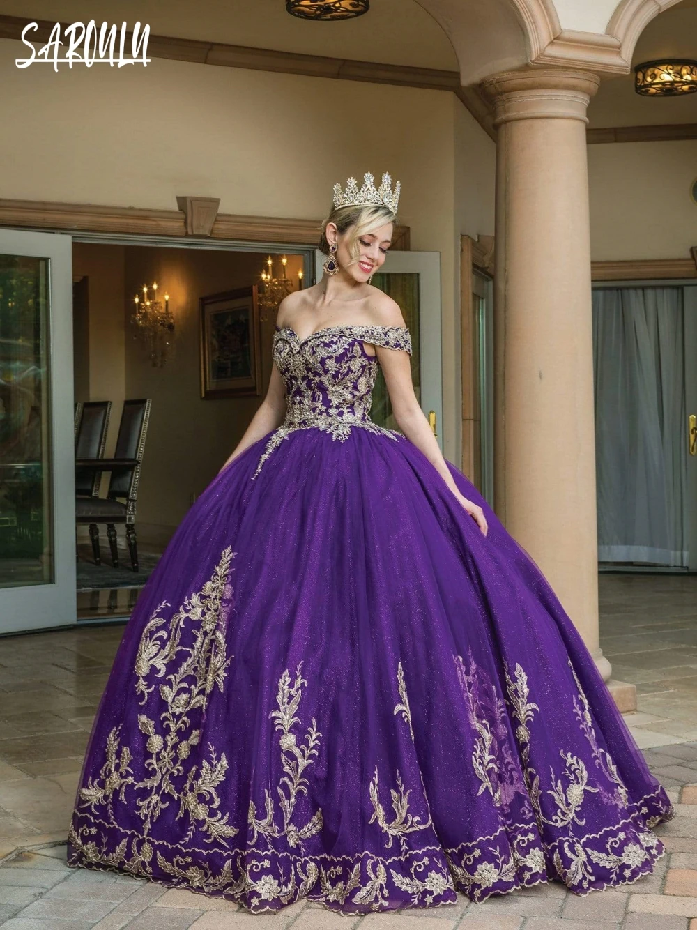 Glitter Sweetheart Princess Quinceanera Dress Party Appliques Bride Robe Elegant Floor-length Bridal Dresses Vestidos De Novia
Glitter Sweetheart Princess Quinceanera Dress Party Appliques Bride Robe Elegant Floor-length Bridal Dresses Vestidos De Novia