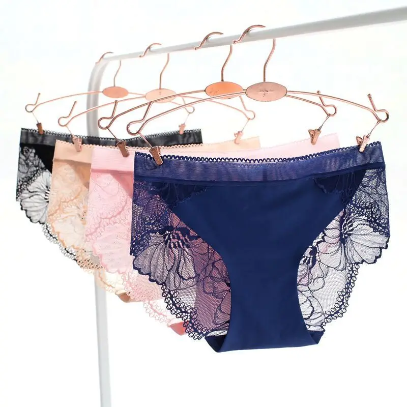 4pcs/3pcs/2pcs Attractive sexy women's underwear lace girl's underwear breathable and comfortable large underwear beauty briefs 
4pcs/3pcs/2pcs Attractive sexy women's underwear lace girl's underwear breathable and comfortable large underwear beauty briefs