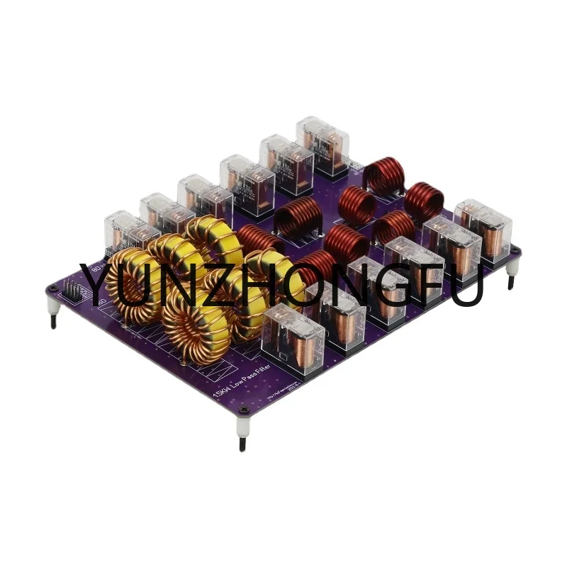 Low Pass Filter Board Shortwave HF 10 Band Low-pass Filter 1500W 50Ω 1.8-54MHZ Support SSB CW FM
Low Pass Filter Board Shortwave HF 10 Band Low-pass Filter 1500W 50Ω 1.8-54MHZ Support SSB CW FM