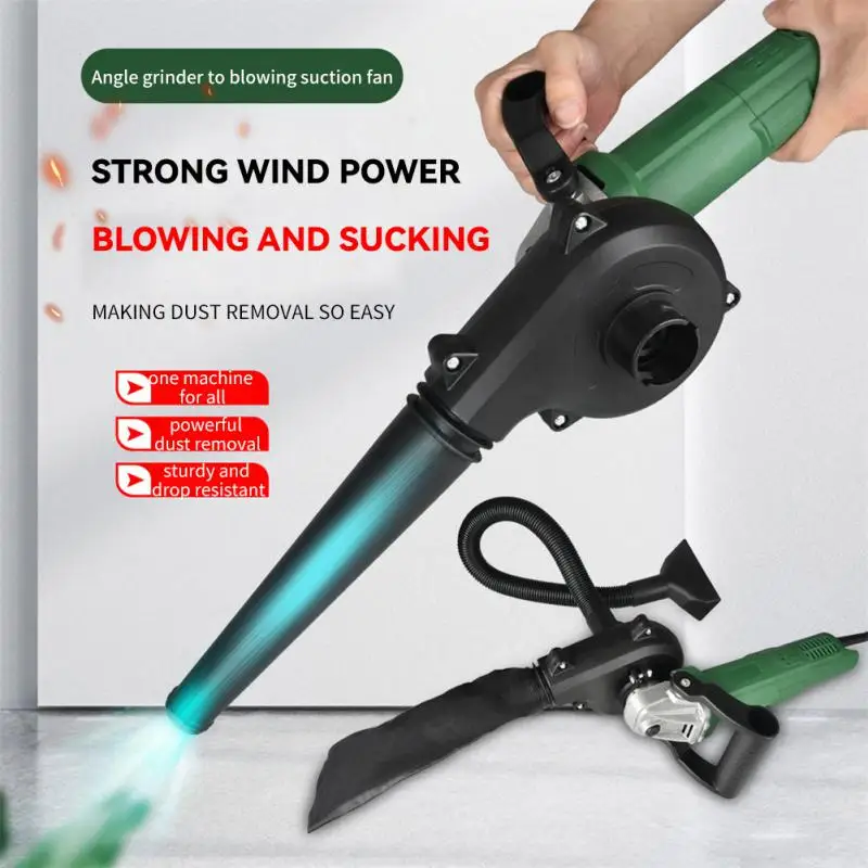 Angle Grinder To Blower Adapter Set 2-in-1 Powerful Blower Vacuum Cleaner Computer Cleaning Power Tool Modified Accessories New
Angle Grinder To Blower Adapter Set 2-in-1 Powerful Blower Vacuum Cleaner Computer Cleaning Power Tool Modified Accessories New