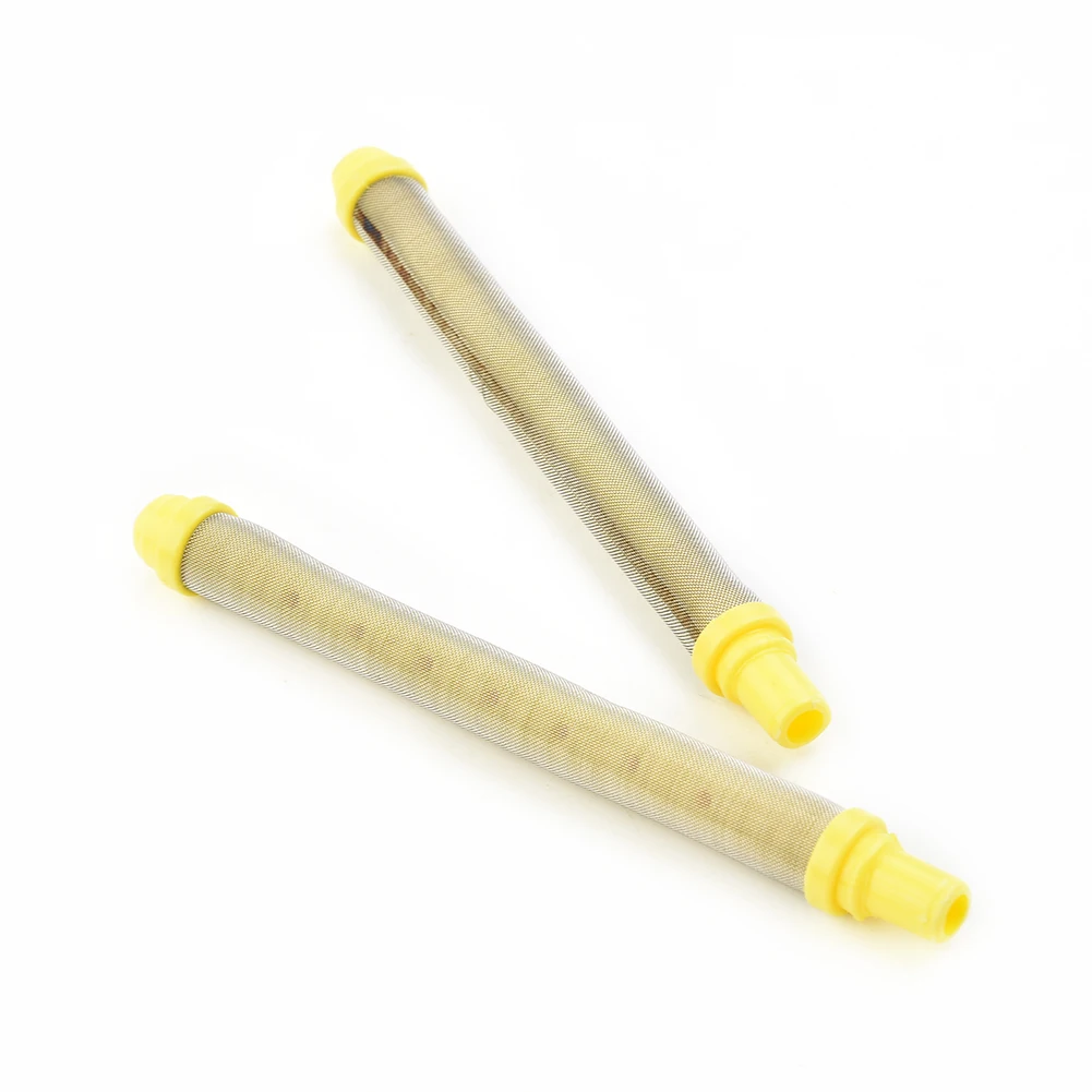 5pc 100 Mesh Airless Spray Gun Filter Yellow Spray Tool YELLOW Insert 304 Stainless Steel Reduce Blade Tip Blockage Spray Evenly
5pc 100 Mesh Airless Spray Gun Filter Yellow Spray Tool YELLOW Insert 304 Stainless Steel Reduce Blade Tip Blockage Spray Evenly