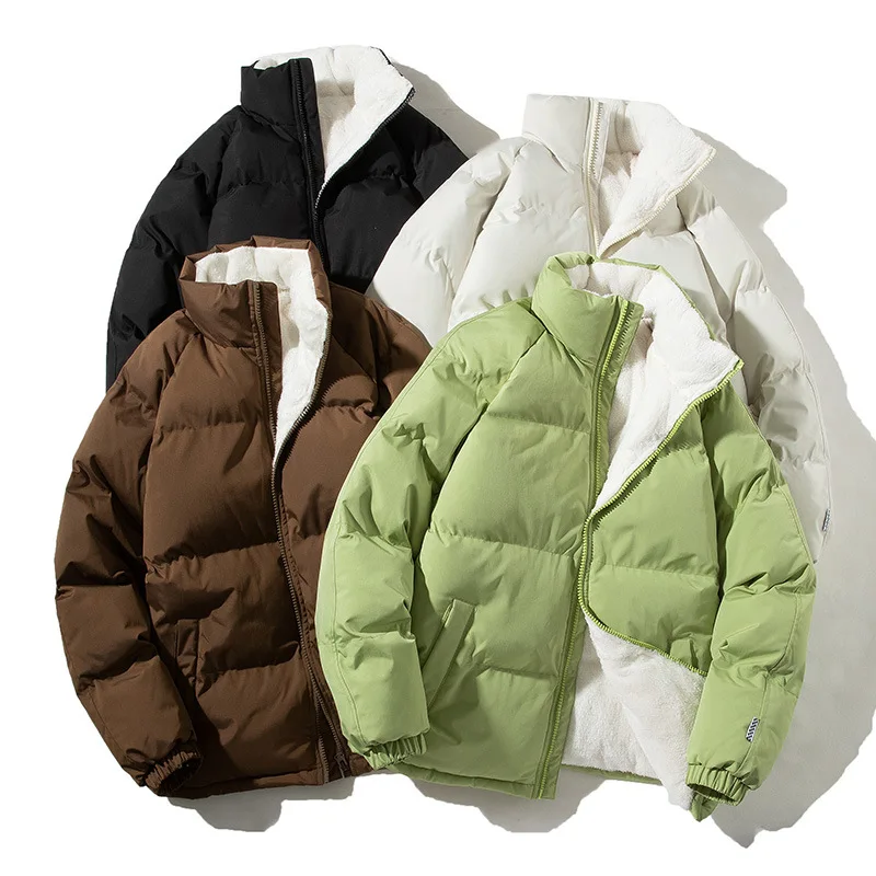 Korean Version Cotton-Padded Men Fall Winter Fashion New Trend Short Down Clothing Bread Coat Thickened Standing Collar Jacket
Korean Version Cotton-Padded Men Fall Winter Fashion New Trend Short Down Clothing Bread Coat Thickened Standing Collar Jacket