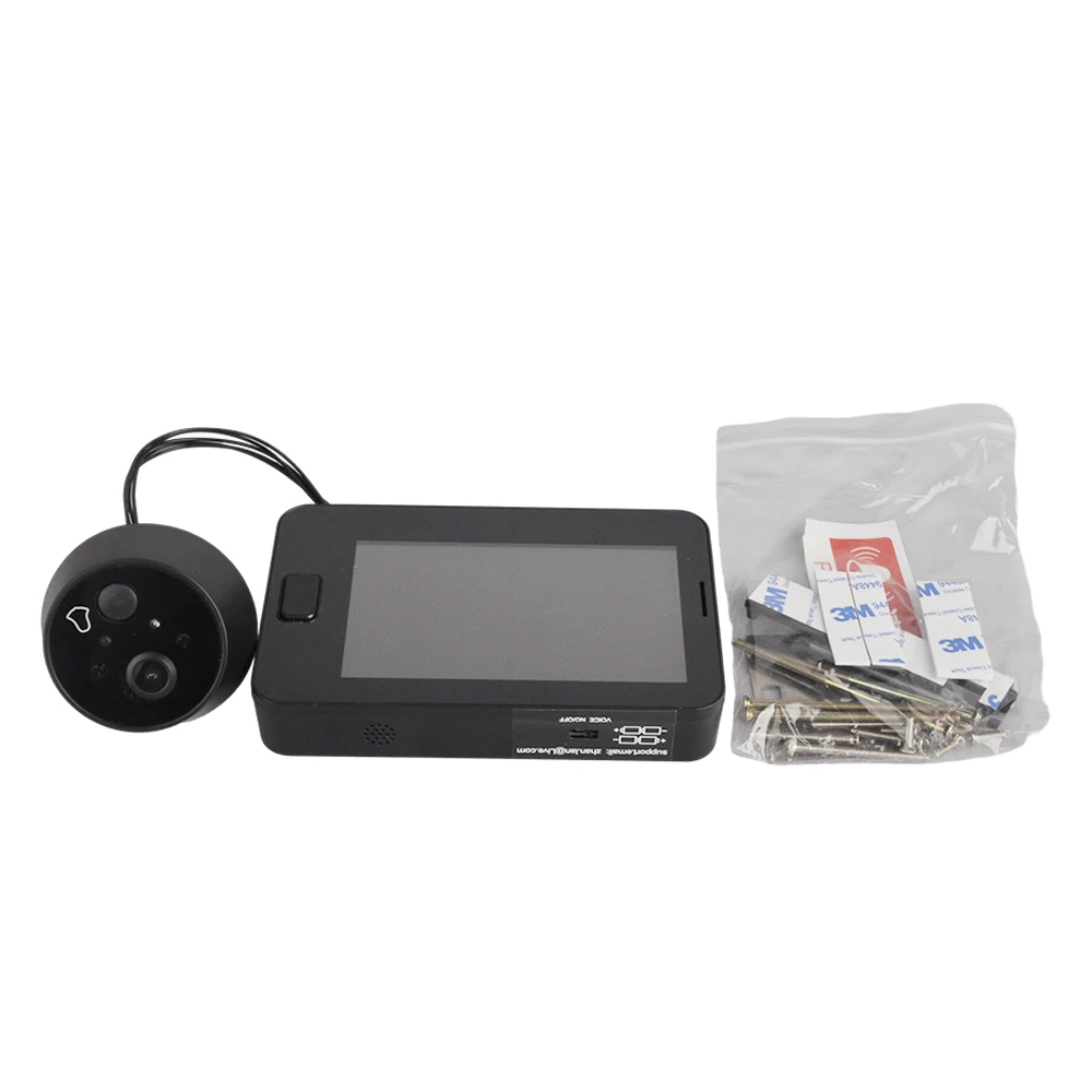 4.3 Inch Digital Door Smart Color Screen Door Camera Hd Monitor With Electronic Doorbell Night Vision Wide View Angle
4.3 Inch Digital Door Smart Color Screen Door Camera Hd Monitor With Electronic Doorbell Night Vision Wide View Angle