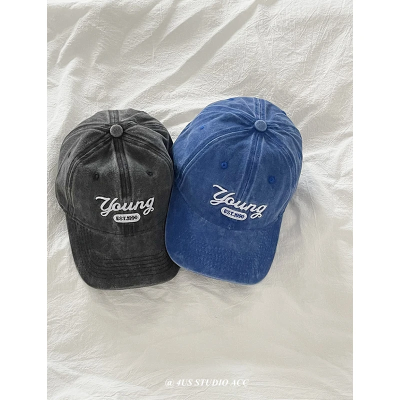 Retro Peaked Cap Women's Washed Cotton Soft Top Embroidery Letters Couple Street Fashion Brand Baseball Cap Men
Retro Peaked Cap Women's Washed Cotton Soft Top Embroidery Letters Couple Street Fashion Brand Baseball Cap Men