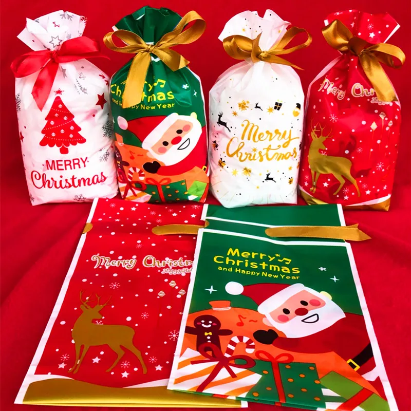 50pcs 15x23cm Standard EVA Drawstring Christams Gift Packaging Bag X-mas Sugar Presents Bundle Pocket New Year Lucky Pouches
50pcs 15x23cm Standard EVA Drawstring Christams Gift Packaging Bag X-mas Sugar Presents Bundle Pocket New Year Lucky Pouches