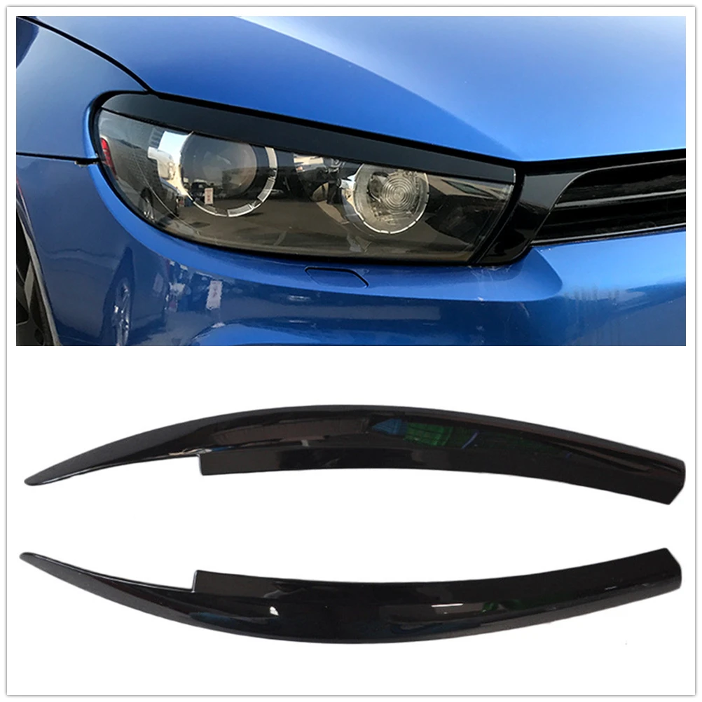 Налобный фонарь для Volkswagen VW Scirocco 2008-2017, налобный фонарь для бровей, веко, черная налобный фонарь для передней фары, декоративная наклейка для бровей
Налобный фонарь для Volkswagen VW Scirocco 2008-2017, налобный фонарь для бровей, веко, черная налобный фонарь для передней фары, декоративная наклейка для бровей