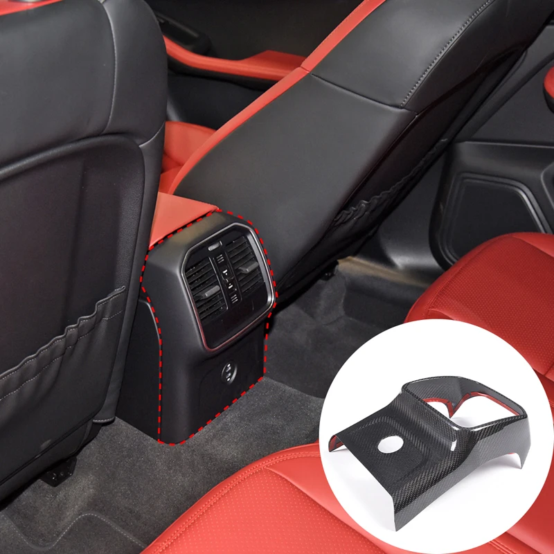 For 14-22 Porsche Macan rear exhaust vent frame cover decoration car interior styling decoration accessories real carbon fiber
For 14-22 Porsche Macan rear exhaust vent frame cover decoration car interior styling decoration accessories real carbon fiber