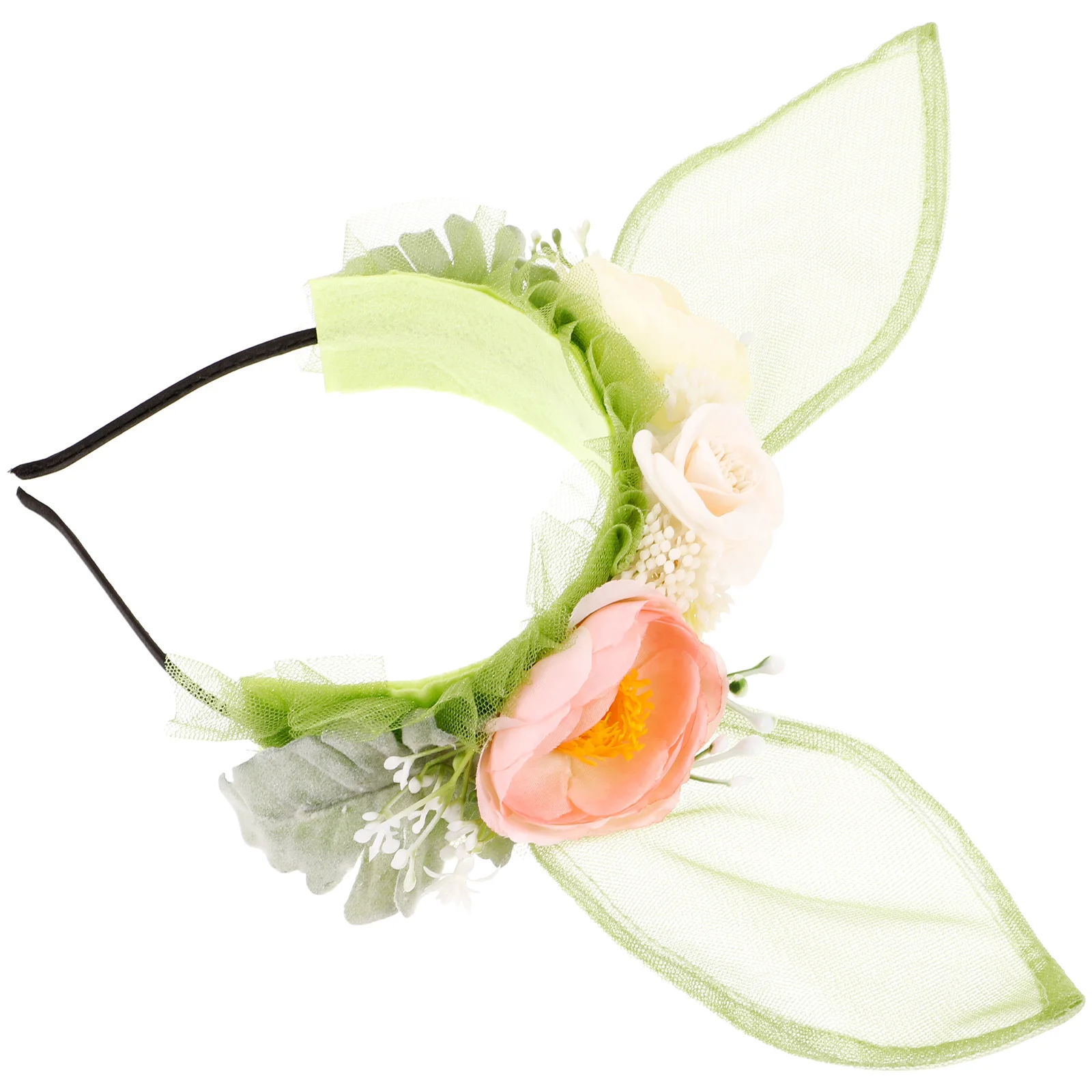 Bunny Headband Easter Headwear Fairy Headband Floral Rabbit Ear Headband Party Hair Accessory
Bunny Headband Easter Headwear Fairy Headband Floral Rabbit Ear Headband Party Hair Accessory