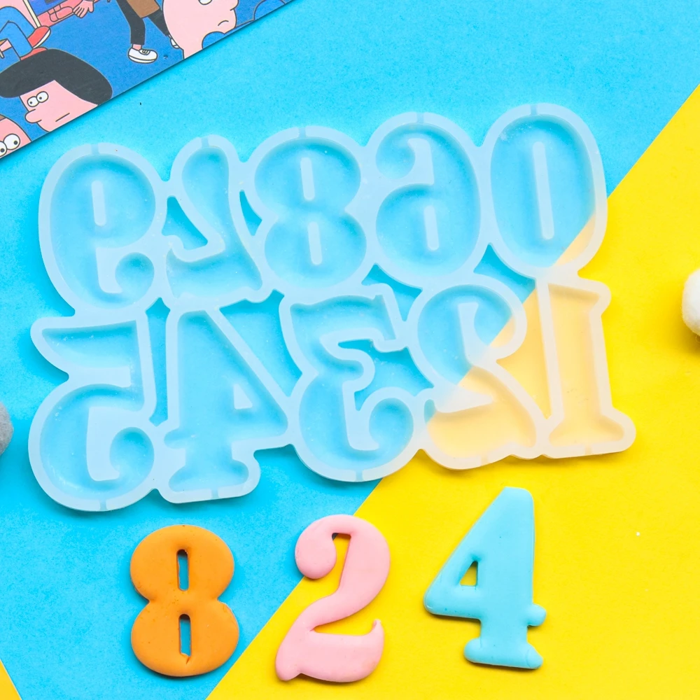 0-9 Digital Lollipop Silicone Mold DIY Cheese Chocolate Candy Mould Birthday Cake Decoration Tools Handwork Candle Baking Mold
0-9 Digital Lollipop Silicone Mold DIY Cheese Chocolate Candy Mould Birthday Cake Decoration Tools Handwork Candle Baking Mold