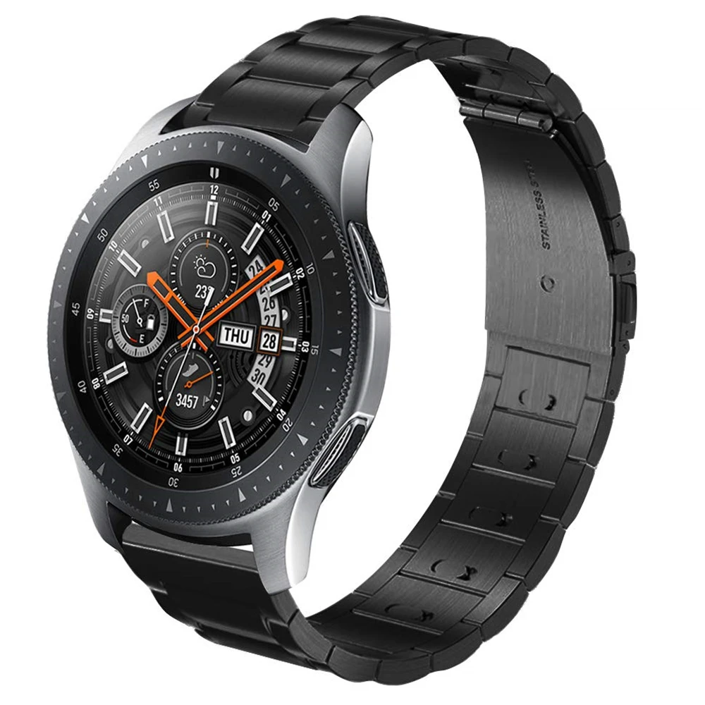 Ремешок металлический для Samsung Galaxy watch 3 45 мм Gear S3 Amazfit GTR 47 мм, роскошный высококлассный браслет, аксессуары для Huawei watch 46 мм, 22 мм
Ремешок металлический для Samsung Galaxy watch 3 45 мм Gear S3 Amazfit GTR 47 мм, роскошный высококлассный браслет, аксессуары для Huawei watch 46 мм, 22 мм