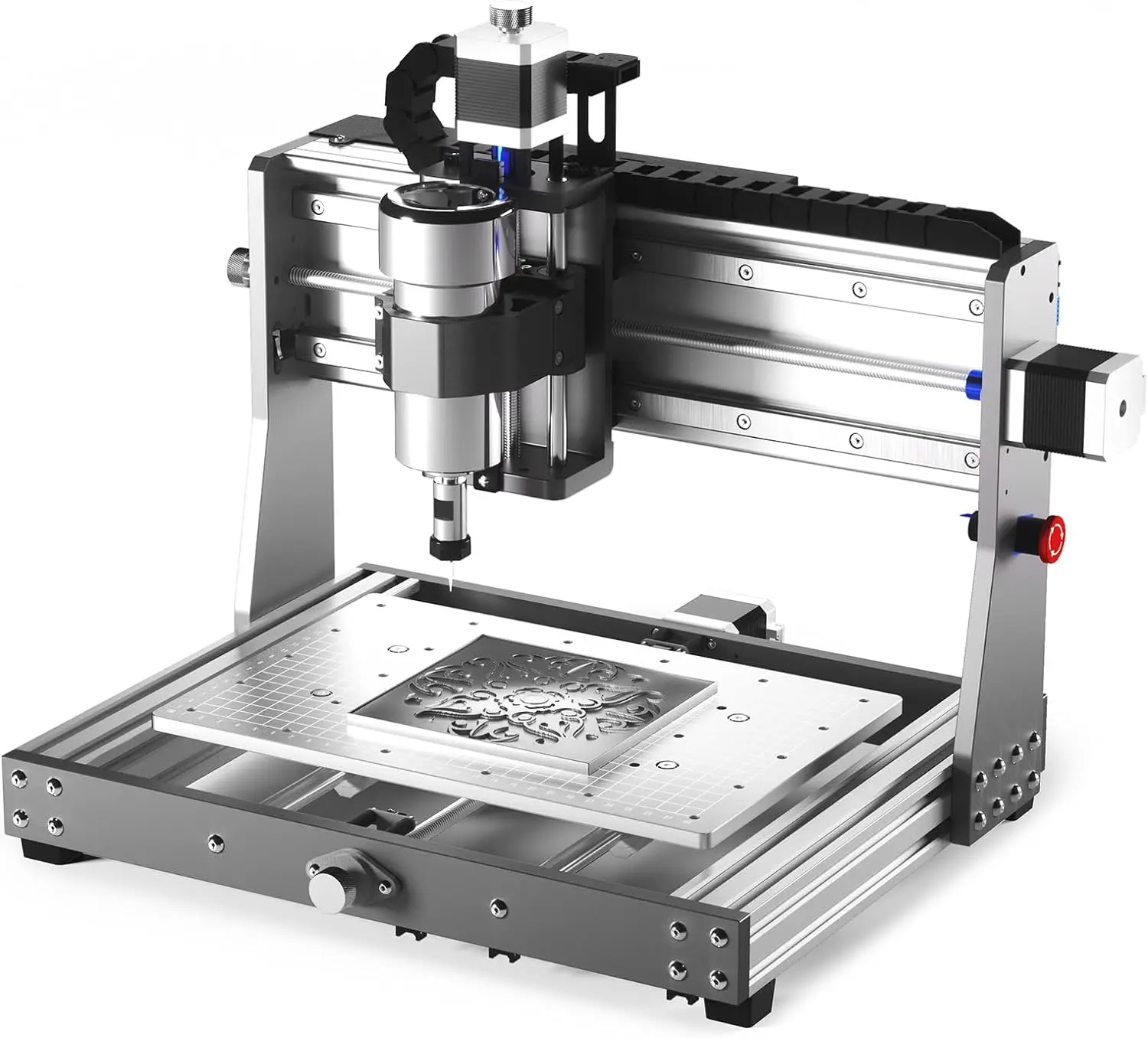 3020-PRO MAX V2 CNC Router Machine, Upgraded 3 Axis Engraver for Metal, Wood, Acrylic, PCB MDF
3020-PRO MAX V2 CNC Router Machine, Upgraded 3 Axis Engraver for Metal, Wood, Acrylic, PCB MDF