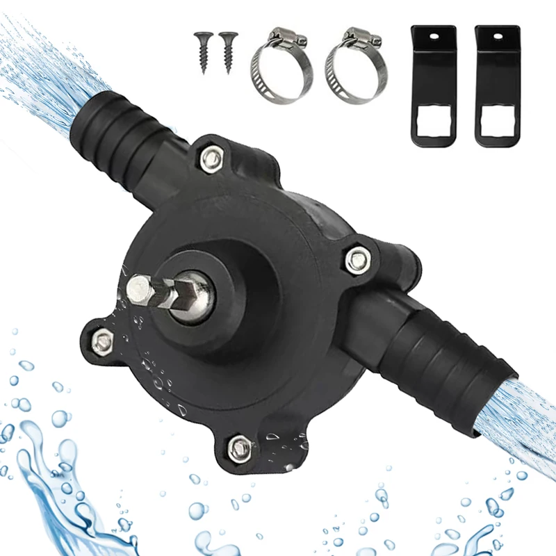 Portable Electric Drill Pump Diesel Oil Fluid Water Pump Mini Hand Self-priming Liquid Transfer Pumps Home Garden Outdoor Tool
Portable Electric Drill Pump Diesel Oil Fluid Water Pump Mini Hand Self-priming Liquid Transfer Pumps Home Garden Outdoor Tool