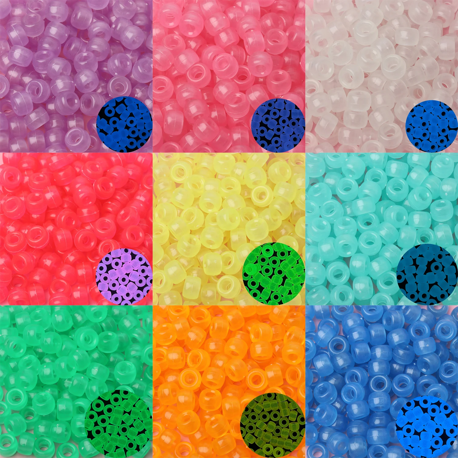 6x9mm Wholesale Luminous Pony Beads Acrylic Loose Spacer Beads For Making Jewelry Diy Handmade Material Crafts
6x9mm Wholesale Luminous Pony Beads Acrylic Loose Spacer Beads For Making Jewelry Diy Handmade Material Crafts