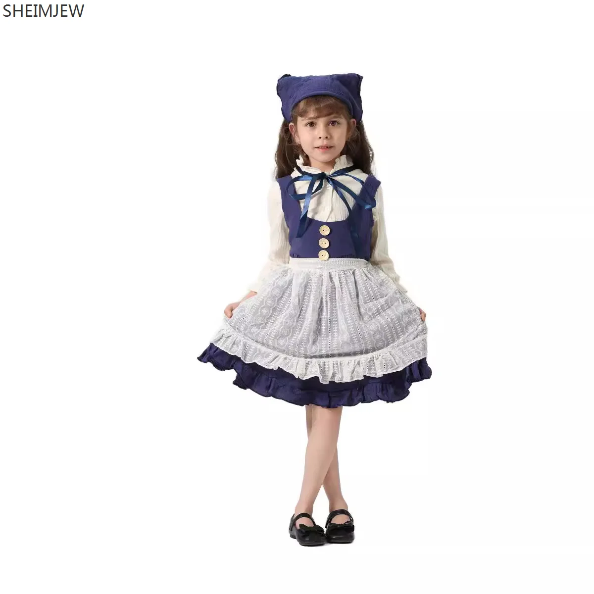 

Сказочная маленькая подходящая ко всему Одежда для косплея для девочек, детские костюмы Золушки для выступлений, карнавальные костюмы детской принцессы