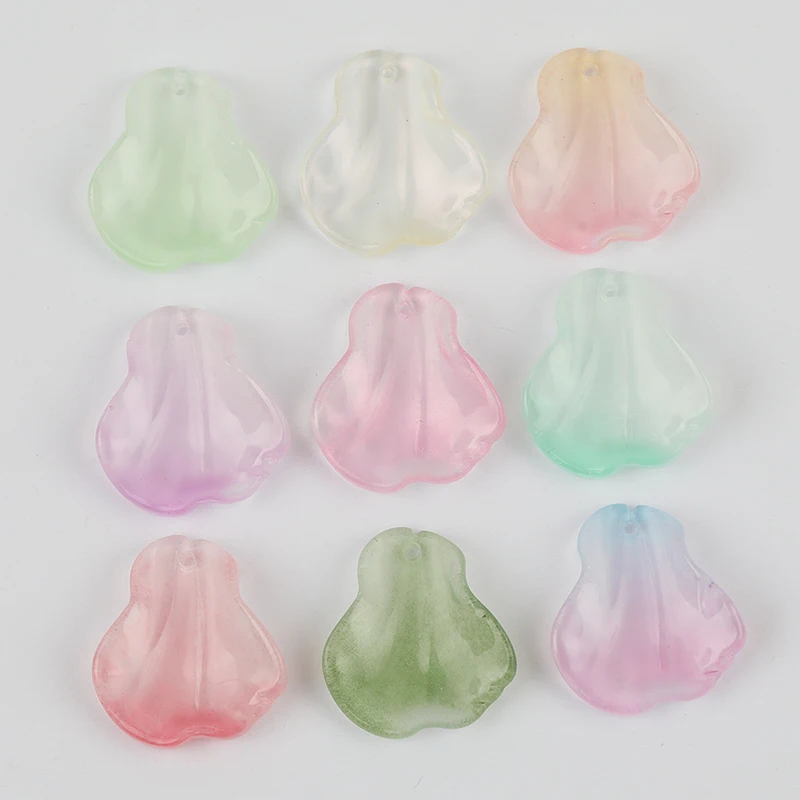 WHSOK 100pcs 19*21MM Hand Made/Hyacinth Petal Shape/ Accessories/Glass Beads/Flash Powder Effect/Jewelry Findings Components
WHSOK 100pcs 19*21MM Hand Made/Hyacinth Petal Shape/ Accessories/Glass Beads/Flash Powder Effect/Jewelry Findings Components