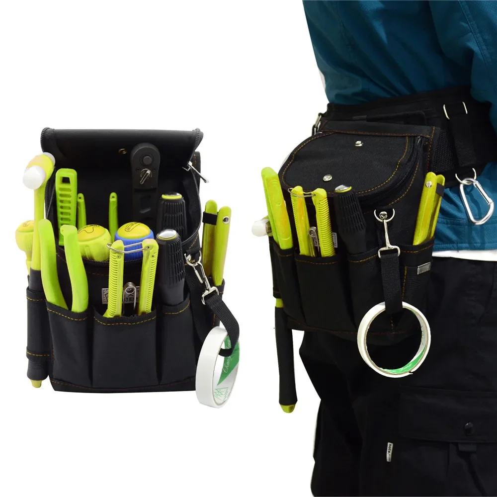 Hammer Pliers Holder Pouch Tool belt Bag bag with Tape Strap Storage Electrician Work Carpenter Clip On Belt Tool Organizer
Hammer Pliers Holder Pouch Tool belt Bag bag with Tape Strap Storage Electrician Work Carpenter Clip On Belt Tool Organizer