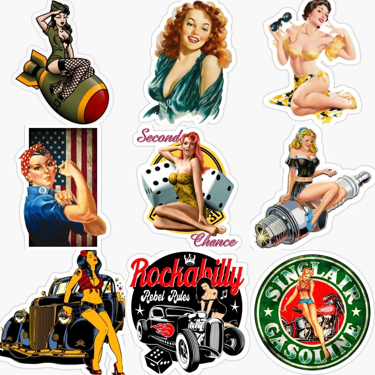 Pin Up Sexy Girl Bomb Sticker Car Window Motorcycle Laptop Truck Bicycle Van Wall Room Door Glass Camper Off-road Decal PVC
Pin Up Sexy Girl Bomb Sticker Car Window Motorcycle Laptop Truck Bicycle Van Wall Room Door Glass Camper Off-road Decal PVC