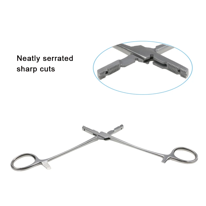 Stainless Steel Orthopedic Tool Autoclavable Bone Cerclage Wire Twister Wire Cutter Ligature Forceps Veterinary Tool
Stainless Steel Orthopedic Tool Autoclavable Bone Cerclage Wire Twister Wire Cutter Ligature Forceps Veterinary Tool