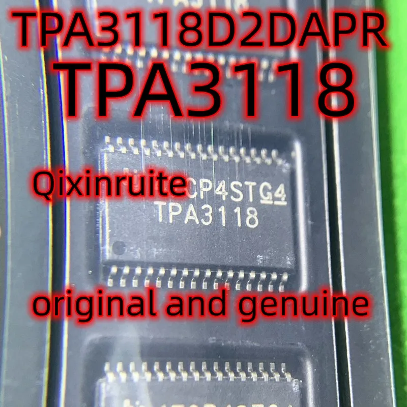

Qixinruite TPA3118D2DAPR TPA3118 HTSSOP-32 18new, original and genuine