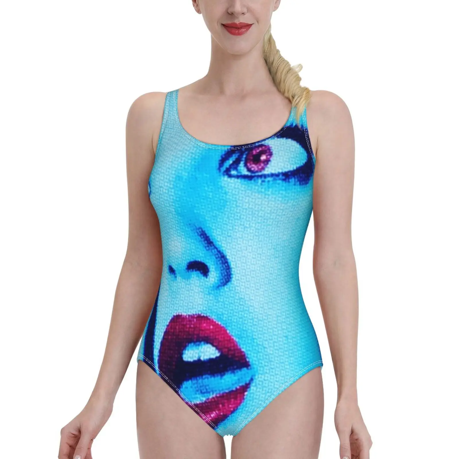 

Vhcry (Кейси) сексуальная одежда для плавания с принтом, женский слитный купальник, Женский Монокини, купальный костюм, одежда для плавания, костюм для плавания с принтом крика, брекет Барримор