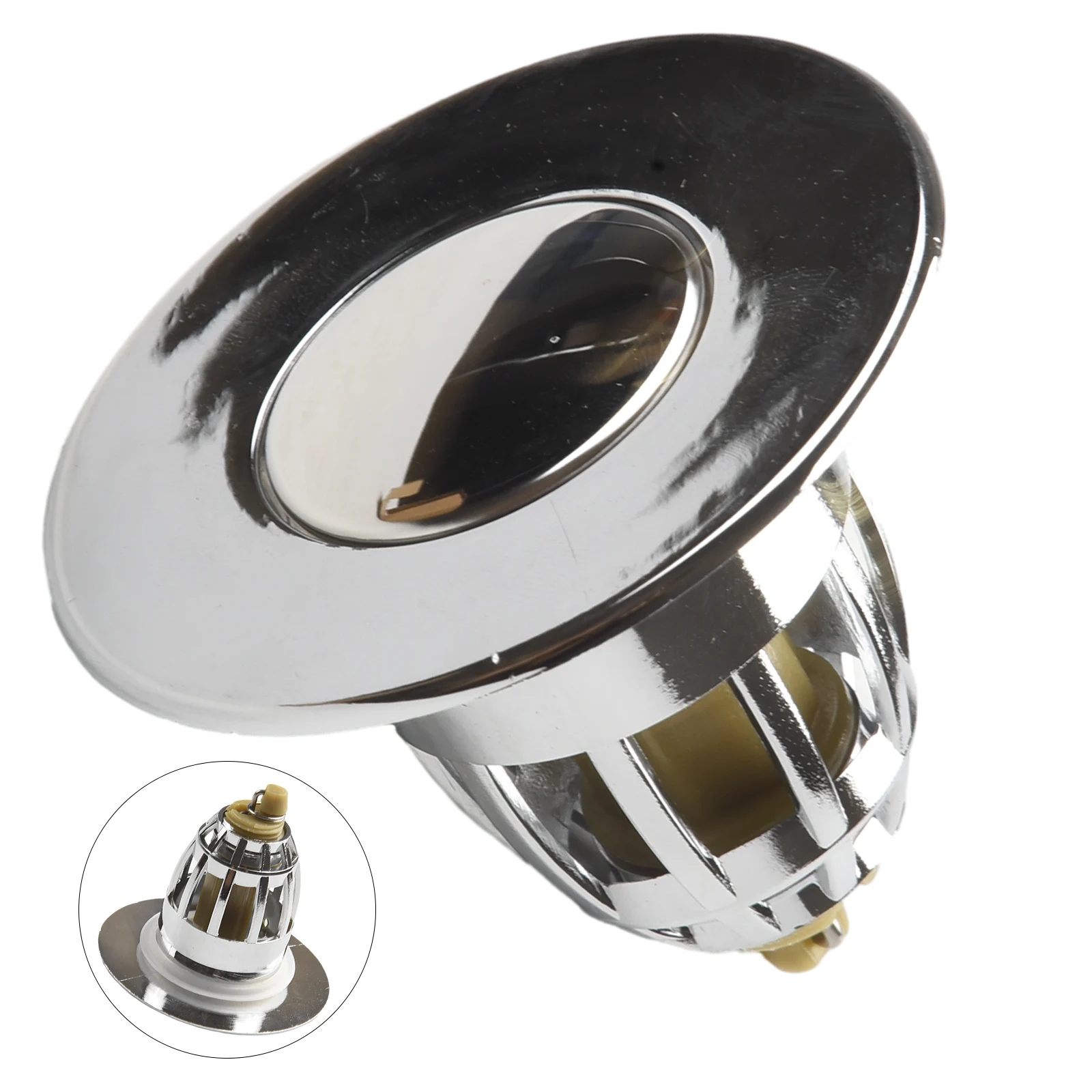 Drain Stopper PopUp Bounce Core Basin Drain Filter Valve Hair-Catcher Shower Sink Strainer Bath Stopper Bathroom Sink Plug
Drain Stopper PopUp Bounce Core Basin Drain Filter Valve Hair-Catcher Shower Sink Strainer Bath Stopper Bathroom Sink Plug