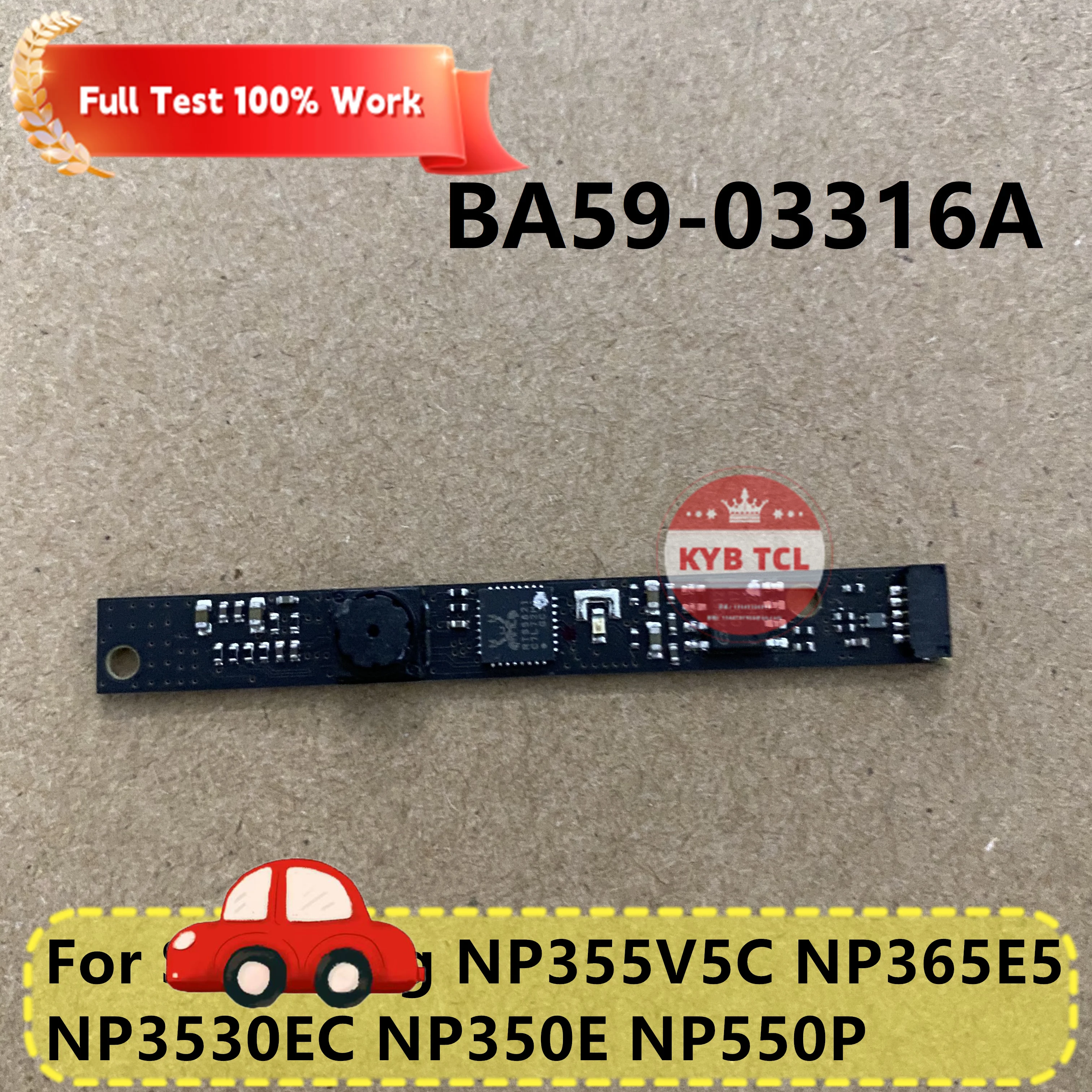 Оригинальный Samsung NP355V5C NP3530EC NP550P5C NP350V5C NP350E NP550P NP365E5C NP365E5 NP355E5C веб-камера ноутбука доска BA59-03316A
Оригинальный Samsung NP355V5C NP3530EC NP550P5C NP350V5C NP350E NP550P NP365E5C NP365E5 NP355E5C веб-камера ноутбука доска BA59-03316A