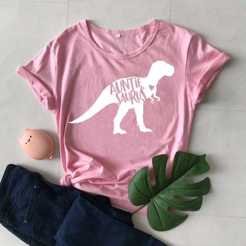 Auntie Saurus Rex Christmas Gift Aunt Dinosaur ifts funny cute t-shirts cotton round o-neck short sleeve top tees for mom shirt
Auntie Saurus Rex Christmas Gift Aunt Dinosaur ifts funny cute t-shirts cotton round o-neck short sleeve top tees for mom shirt