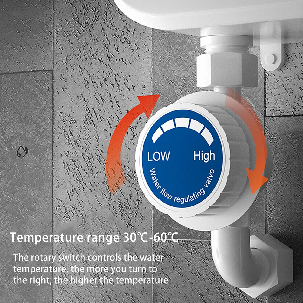 3000W Tankless Hot Water Heater Shower Electric Portable Instant Boiler Bathroom US 110V/EU UK 220V 33x12.5cm Water Heaters
3000W Tankless Hot Water Heater Shower Electric Portable Instant Boiler Bathroom US 110V/EU UK 220V 33x12.5cm Water Heaters