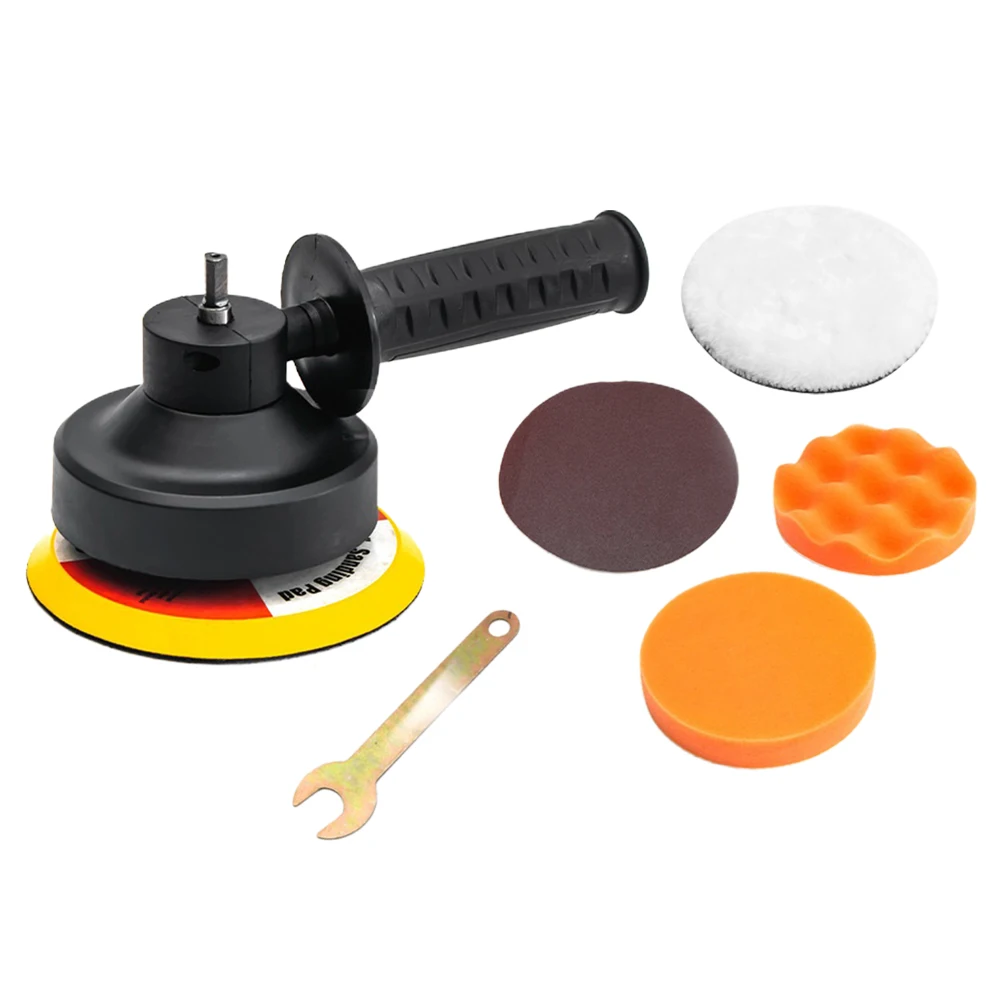 Accessories Converter 1 Set ABS Car Polisher Machine Electric Drill Flat Sponge Plate Kits Polishing Waxing Tool
Accessories Converter 1 Set ABS Car Polisher Machine Electric Drill Flat Sponge Plate Kits Polishing Waxing Tool