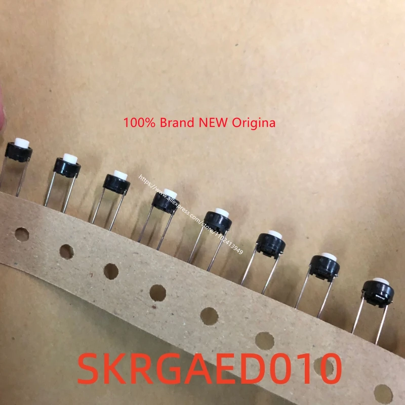 200pcs/lot Imported Japanese ALPS touch switch 6*6*5 in-line 2-pin microswitch SKRGAED010 round
200pcs/lot Imported Japanese ALPS touch switch 6*6*5 in-line 2-pin microswitch SKRGAED010 round