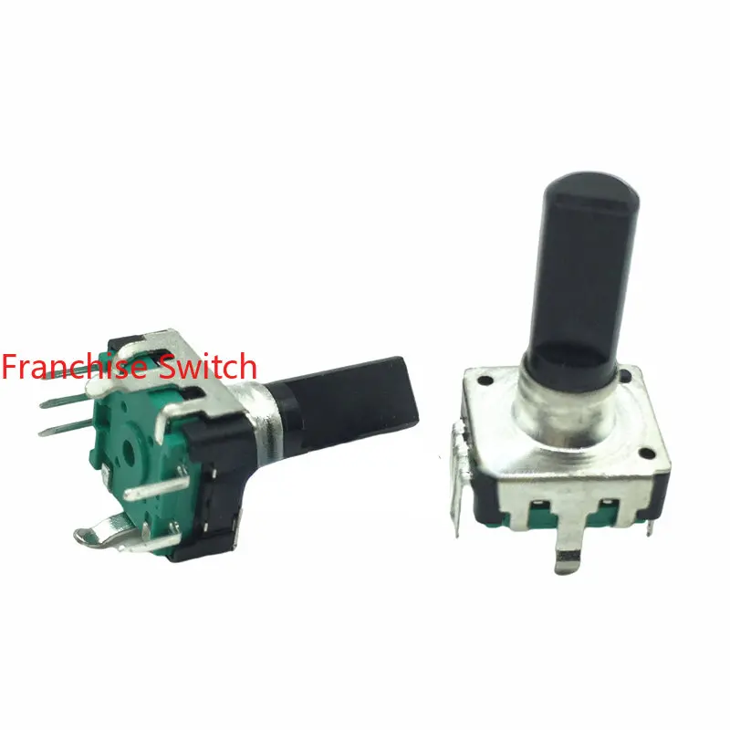 10PCS New EC12 Encoder DVD Volume Coding Switch 24-point 24-pulse Axis Length 20MM 360-degree Rotation
10PCS New EC12 Encoder DVD Volume Coding Switch 24-point 24-pulse Axis Length 20MM 360-degree Rotation