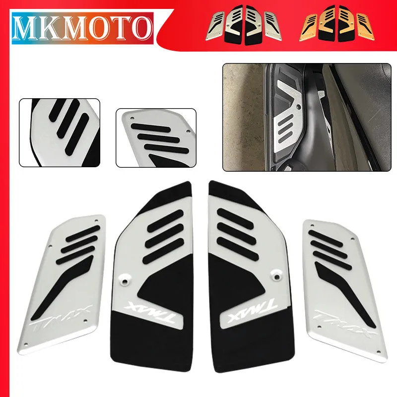 

Motorcycle Front Rear Footboard Steps For YAMAHA TMAX560 TECH MAX 20-21 TMAX530 DX SX 17-19 Footrest Pegs Plate Pads tmax530 560