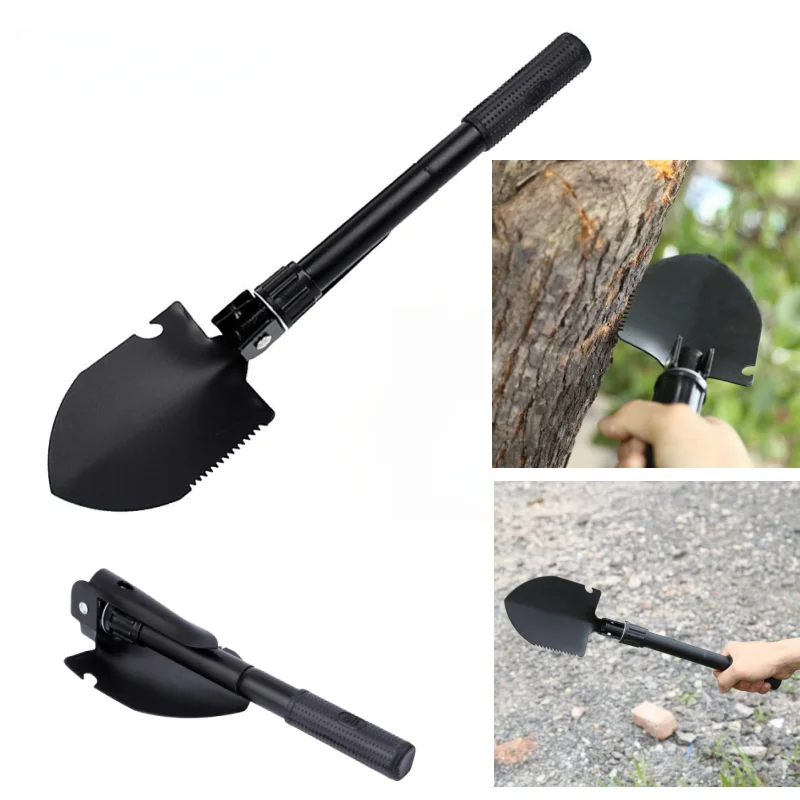 Складная лопата для выживания на природе, многофункциональная лопата из углеродистой стали для кемпинга, тактическая Лопата для пешего туризма и садоводства
Складная лопата для выживания на природе, многофункциональная лопата из углеродистой стали для кемпинга, тактическая Лопата для пешего туризма и садоводства