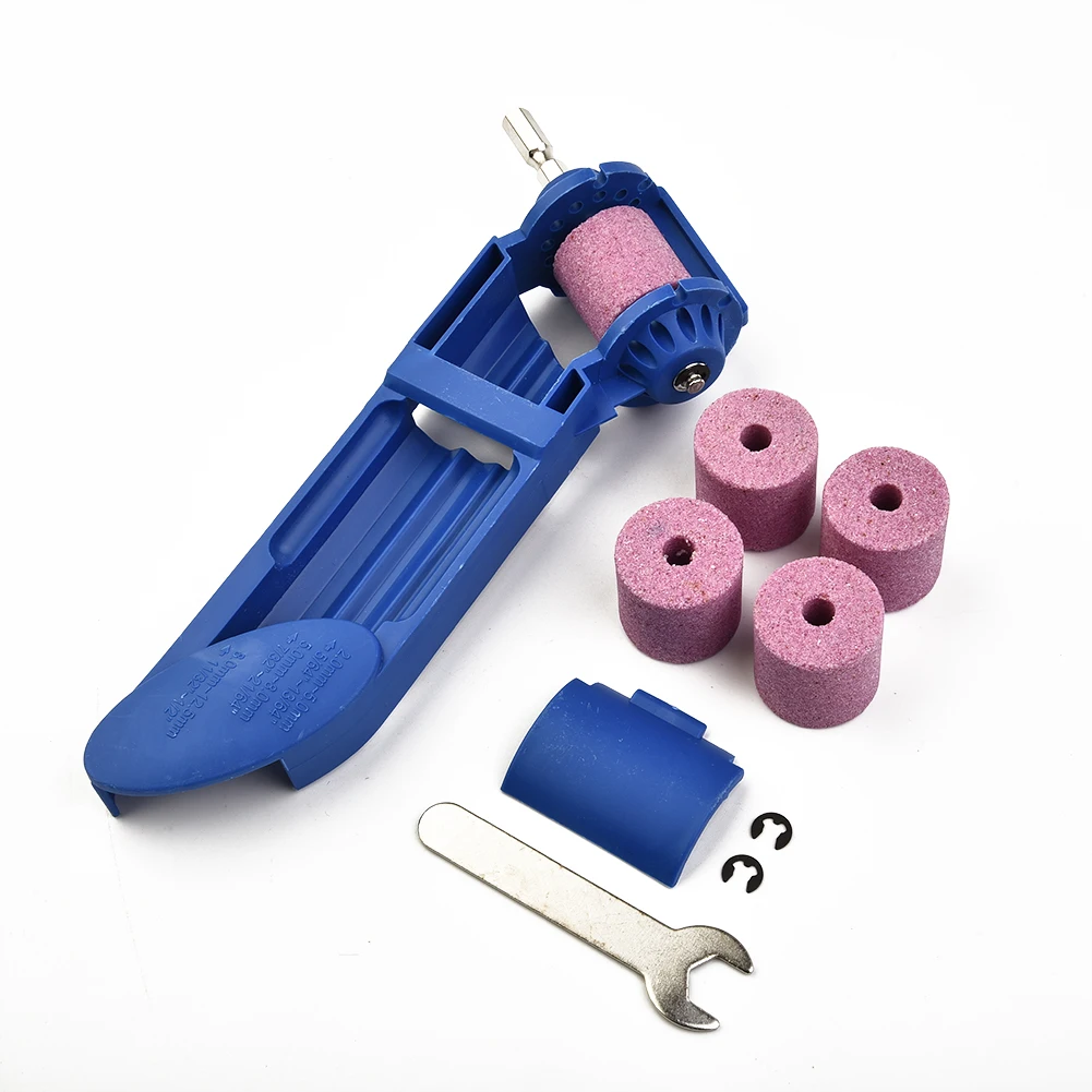 1set Drill Sharpener Portable Drill Bit Sharpener Corundum Grinding Wheel Titanium Drill Sharpener For Grinder Polishing Tools
1set Drill Sharpener Portable Drill Bit Sharpener Corundum Grinding Wheel Titanium Drill Sharpener For Grinder Polishing Tools
