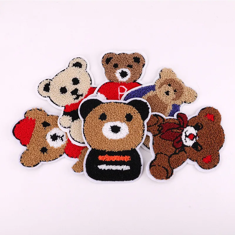 2PCS Embroidered Towel Fabric Bear Badge Plush Patch Clothing Accessories DIY Clothing Jeans Pillow Sewing Applique Decorative
2PCS Embroidered Towel Fabric Bear Badge Plush Patch Clothing Accessories DIY Clothing Jeans Pillow Sewing Applique Decorative