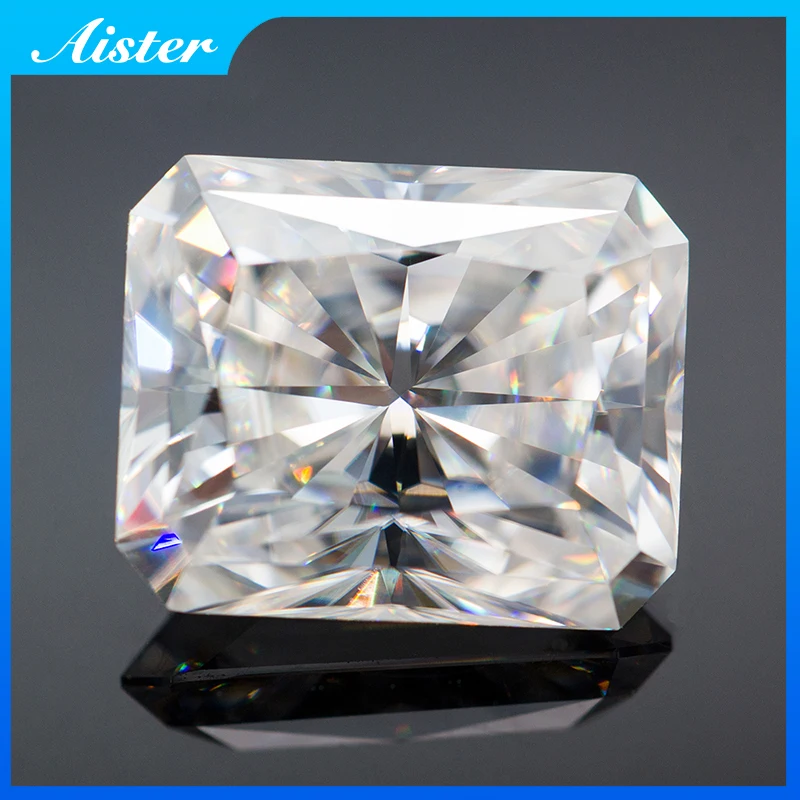 Реальный D бесцветный бриллиантовый вырез VVS1 Lab Алмазный драгоценный камень Пройденный Алмазный тест с отчётом игры