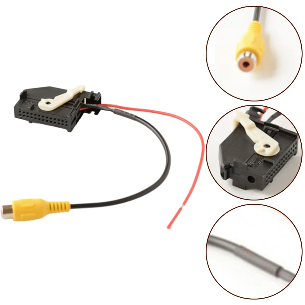 12v Black Car RVC Reverse Backup Camera RCA Cable Adaptor For Skoda 26 Pin Connector Black ABS Accessories Parts Hight Quailtly
12v Black Car RVC Reverse Backup Camera RCA Cable Adaptor For Skoda 26 Pin Connector Black ABS Accessories Parts Hight Quailtly