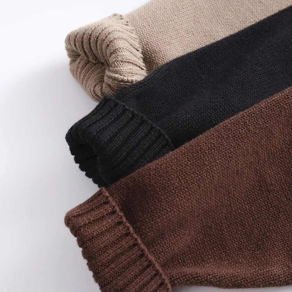 2025 Autumn New Children Long Sleeve Knit Sweater Solid Girls Knitted Shirts Boys Cotton Pullover Baby Casual Sweater 7 S761e6359c3bc47ea806e33c6e247f5e67