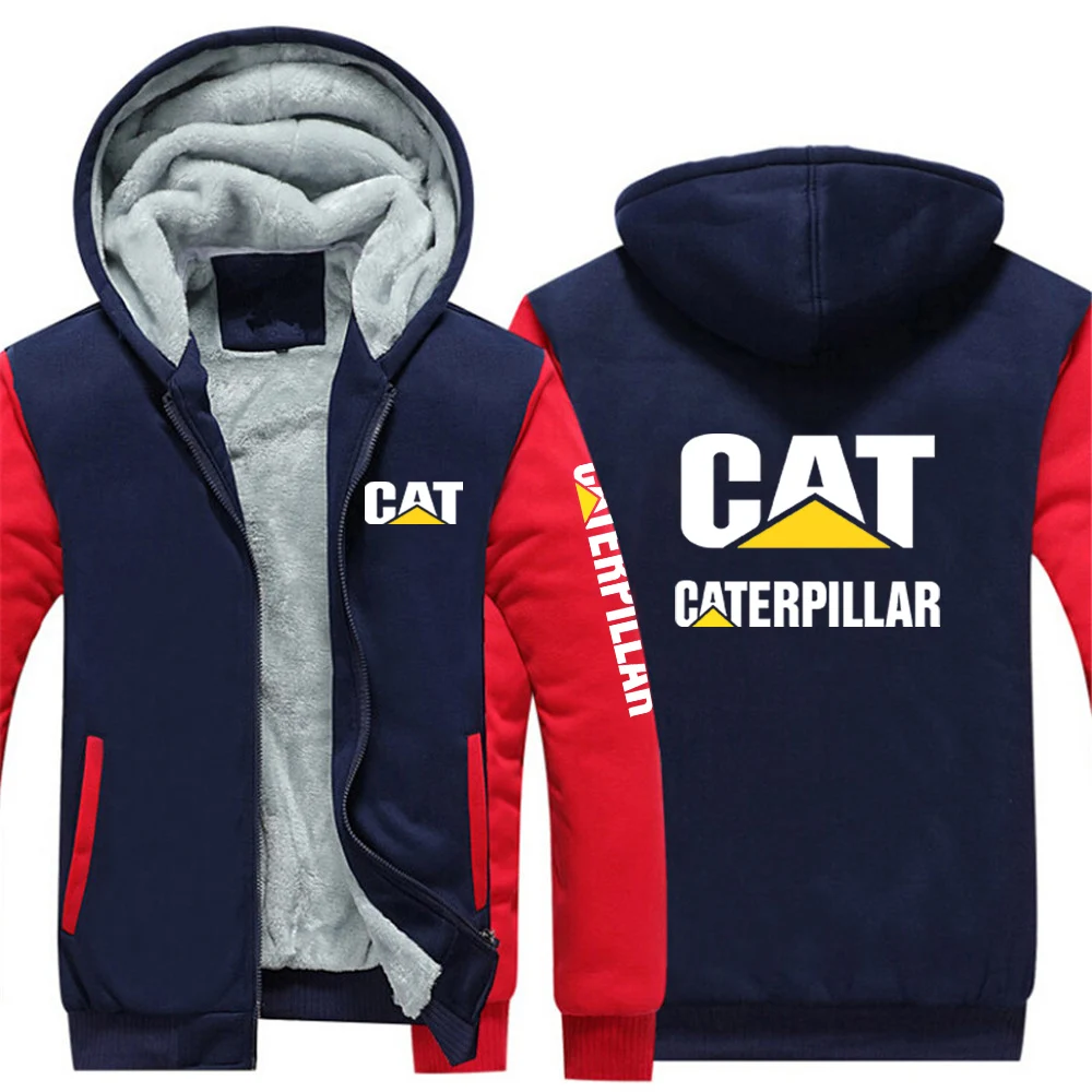 New Winter Fashion CAT Caterpillar Logo Print Hooded Patchwork Thicken Hoodies Zipper Jacket Warm Popular Man Sportswear Coat 
New Winter Fashion CAT Caterpillar Logo Print Hooded Patchwork Thicken Hoodies Zipper Jacket Warm Popular Man Sportswear Coat