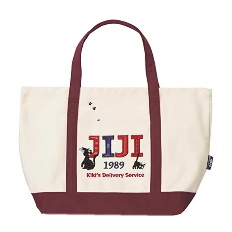 New Kawaii Anime Kiki's Delivery Service Jiji Cat Children Girls Big Canvas Handbags Woman Tote Bags
New Kawaii Anime Kiki's Delivery Service Jiji Cat Children Girls Big Canvas Handbags Woman Tote Bags