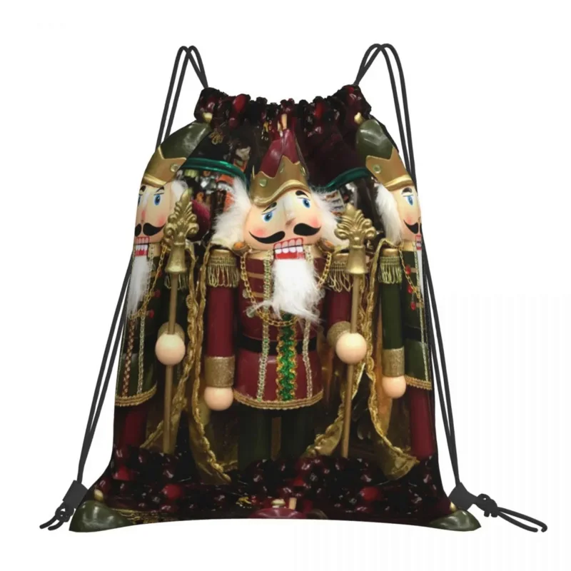 Christmas Nutcracker Trio Backpacks Fashion Portable Drawstring Bags Drawstring Bundle Pocket Sports Bag Book Bags For Man Woman
Christmas Nutcracker Trio Backpacks Fashion Portable Drawstring Bags Drawstring Bundle Pocket Sports Bag Book Bags For Man Woman