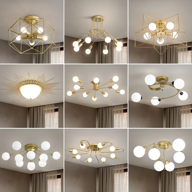 GY Nordic Style Lighting Room Lamp Bedroom Light Light Luxury Lamps Living Room Simple Modern Study Lamp Geometric Ceiling Lamp
GY Nordic Style Lighting Room Lamp Bedroom Light Light Luxury Lamps Living Room Simple Modern Study Lamp Geometric Ceiling Lamp