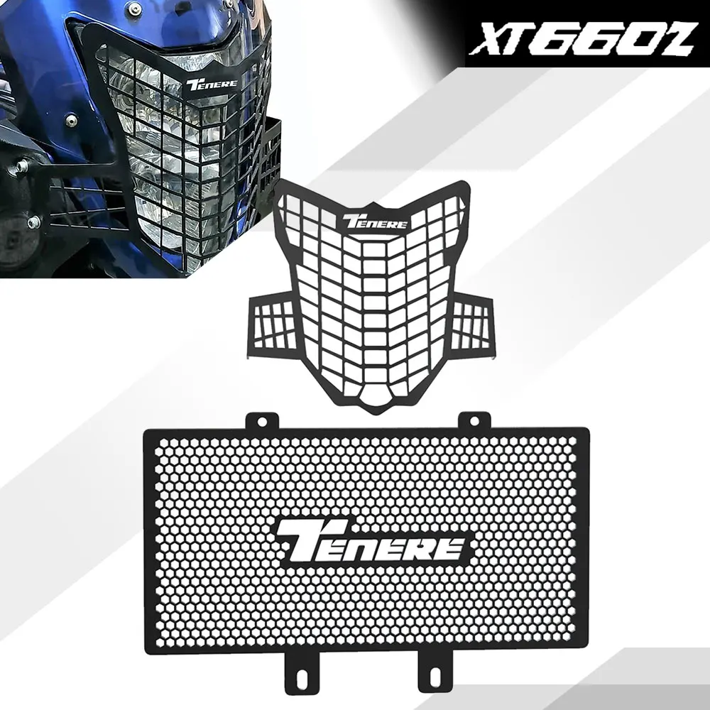 For Yamaha XT660Z Tenere XT 660 Z SUPER TENERE 2008-2016 Motorcycle Headlight Grille Protection and Radiator Grille Guard Cover
For Yamaha XT660Z Tenere XT 660 Z SUPER TENERE 2008-2016 Motorcycle Headlight Grille Protection and Radiator Grille Guard Cover