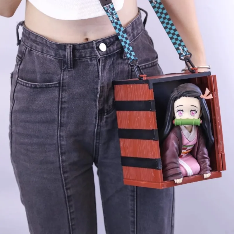 22cm Demon Slayer Anime Figure Kamado Nezuko Figure Popcorn Box Beautiful Kawaii Girl Periphery PVC Model Collection Gift Toys
22cm Demon Slayer Anime Figure Kamado Nezuko Figure Popcorn Box Beautiful Kawaii Girl Periphery PVC Model Collection Gift Toys