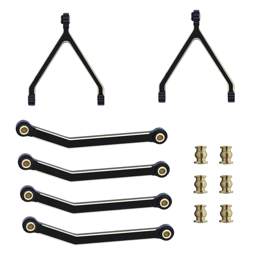 RCGOFOLLOW 1/24 Brass Wheelbase Steering Link Rod Set RC Upgrade Part Rc Steering Link Rod Set For FMS FCX18 FCX24 RC 
RCGOFOLLOW 1/24 Brass Wheelbase Steering Link Rod Set RC Upgrade Part Rc Steering Link Rod Set For FMS FCX18 FCX24 RC